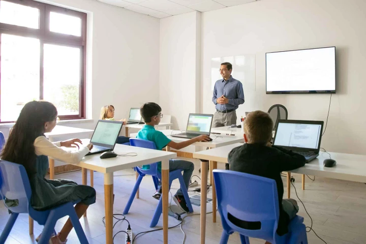 Collocazione delle classi della scuola secondaria di primo grado