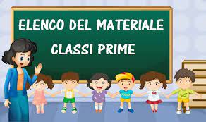  MATERIALE CLASSI PRIME A.S. 2023-2024 - SCUOLA PRIMARIA